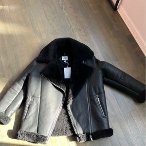 NWT. Ugg Arabella Shearling Jacket.